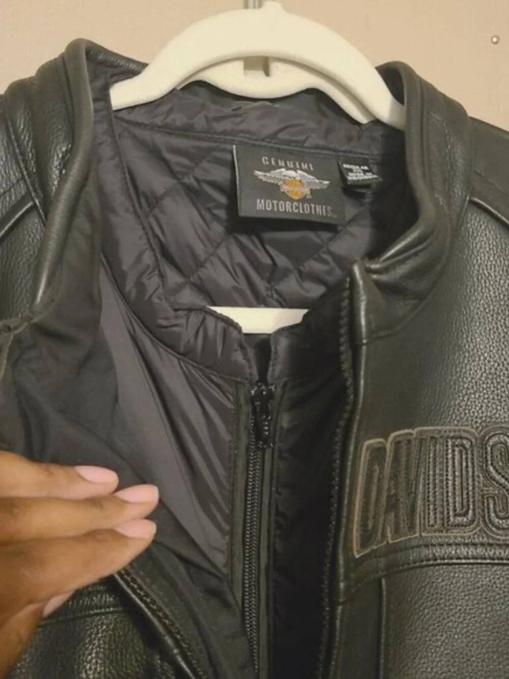 Harley-Davidson Vanocker Waterproof H-D Triple Vent System Leather Jacket (2XL)